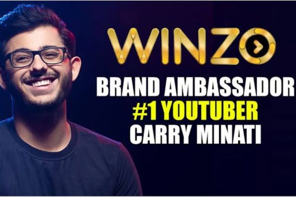 Rajkotupdates.news : Youtuber Carryminati Appointed As Winzo Brand Ambassador