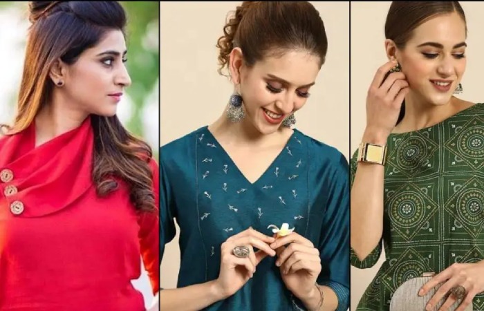 Trending Patterns And Neck Designs For Women Kurti