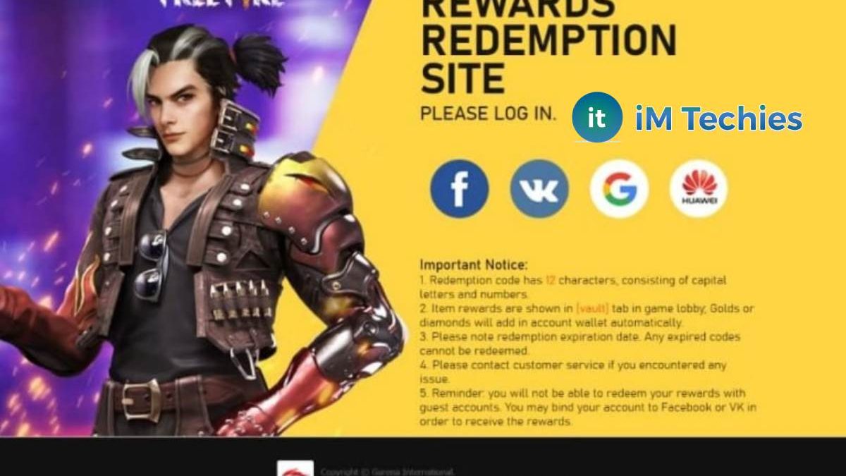 Free Fire Redeem Site: How to redeem Garena Free Fire Redeem Codes successfully