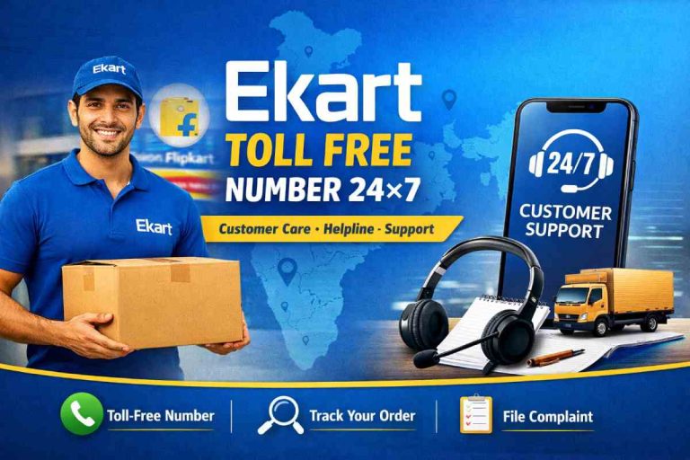 ekart toll free number 24x7