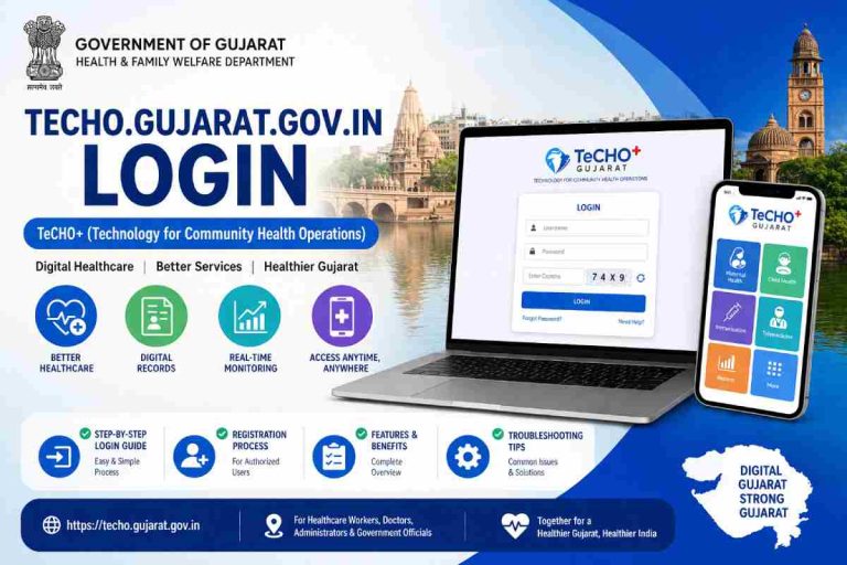 techo.gujarat.gov.in login