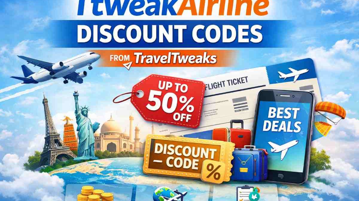 TtweakAirline Discount Code from TravelTweaks