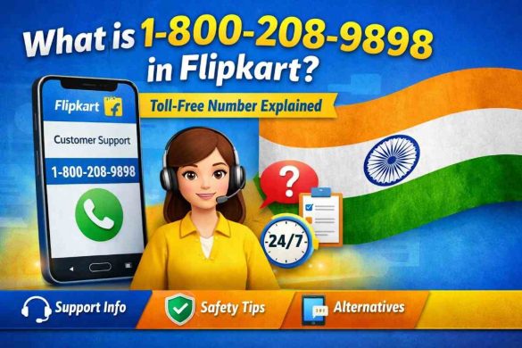 what is 1 800 208 9898 in flipkart number