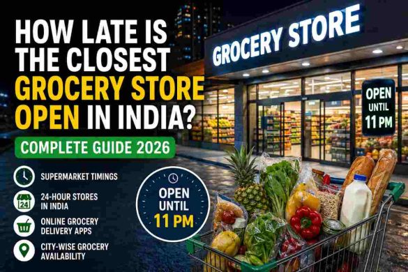 how late is the closest grocery store open