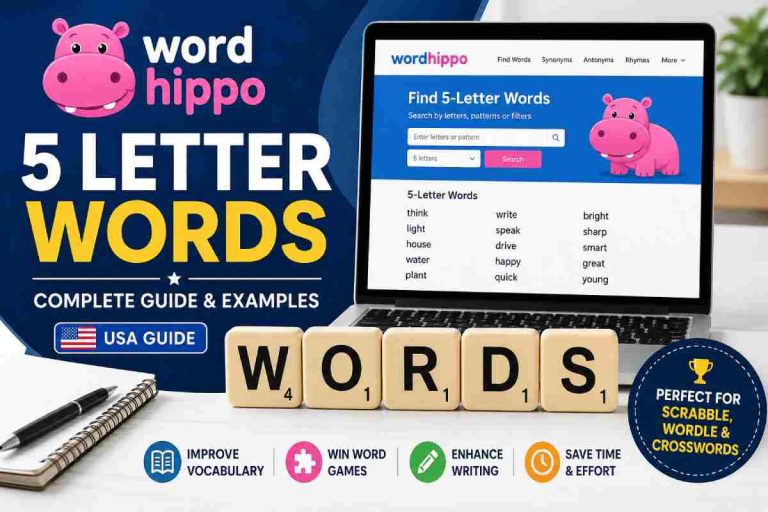 wordhippo 5 letter words