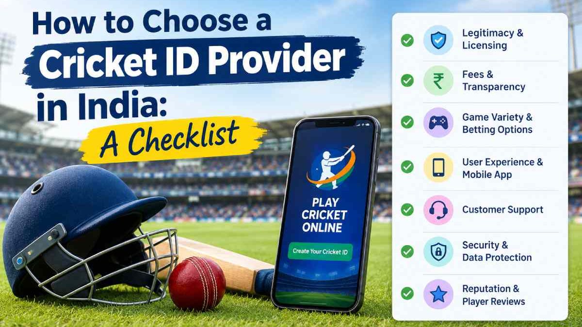 How to Choose a Cricket ID Provider in India: A Checklist