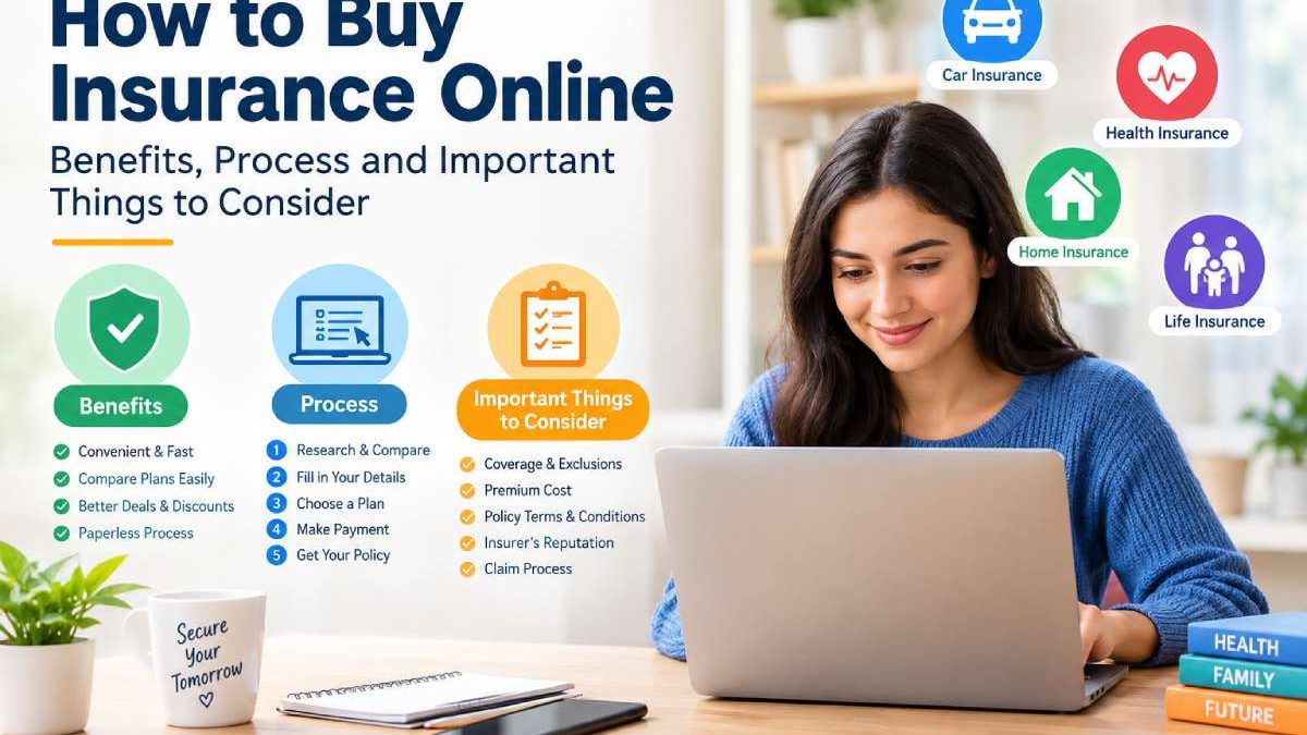 How to Buy Insurance Online – Benefits, Process and Important Things to Consider
